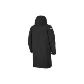 Performance-Serie Lange Daunenjacke „Schwarz-Weiss-Gelb“
