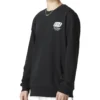 Pullover Casual Langarm-Sweatshirt «Black White»