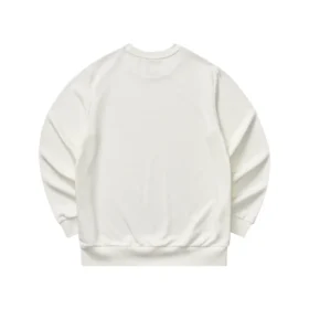 Pullover Casual Langarm-Sweatshirt «White»