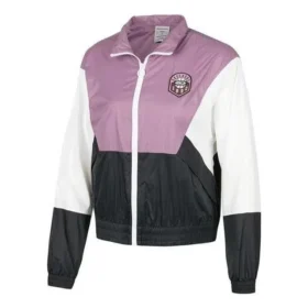 Reissverschlussjacke „Purple Black White“