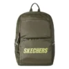 Rucksack mit Logo-Aufdruck «Olive Green»