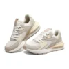 Schuhe „Beige-Weiss“