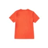 Skechers Herren-T-Shirt mit Aufdruck, kurzärmelig, orange-rot
