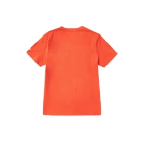 Skechers Herren-T-Shirt mit Aufdruck, kurzärmelig, orange-rot