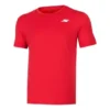 Skechers Herren Trainings- und Laufsport-Strick-T-Shirt mit kurzen Ärmeln, Clownrot