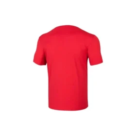 Skechers Herren Trainings- und Laufsport-Strick-T-Shirt mit kurzen Ärmeln, Clownrot