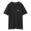 Skechers Knit Kurzarm-Sportshirt für Herren, locker geschnitten, schwarz