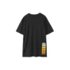 Skechers Knit Kurzarm-Sportshirt für Herren, locker geschnitten, schwarz