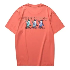 Skechers x Hankow Grafik-T-Shirt «Orange Multi-Color»
