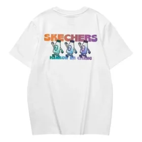 Skechers x Hankow Grafik-T-Shirt «White Multi-Color»