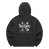 Skechers x Hilarious Monster Grafik-Hoodie «Black White»