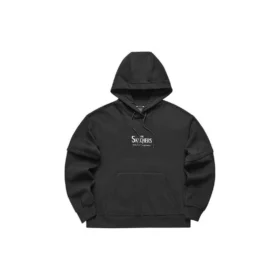 Skechers x Hilarious Monster Grafik-Hoodie «Black White»