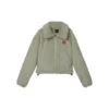 Skechers x Lego Crew-Pullover «Weiss Schwarz Olivgrün»