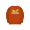 Skechers x One Piece bedrucktes Langarm-T-Shirt «Blau Braun Gelb Schwarz»