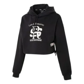 Skechers x Romantic Crown Langarm-Hoodies «Black White»