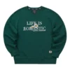 Skechers x Romantic Crown Langarmpullover „Green White“