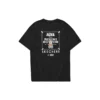 Skechers x SpongeBob bedrucktes Kurzarm-T-Shirt «Black White»