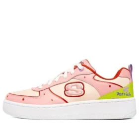 Skechers x Spongebob Sport Court 92 «Pink Green White»