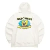 Skechers x SpongeBob SquarePants Hoodie mit Grafikprint „Weiss Gelb Schwarz“