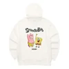 Skechers x SpongeBob SquarePants Kapuzen-Sweatshirt „Weiss“