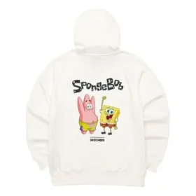 Skechers x SpongeBob SquarePants Kapuzen-Sweatshirt „Weiss“