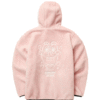 Skechers x SpongeBob SquarePants Warme Kapuzenjacke „Weiss Rosa Schwarz“