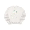 Skechers x XIAOLI Sweatshirt mit Grafikprint „Grey White“