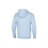 SKX Langarm-Strickjacke mit Buchstabenprint „Grau Blau Weiss“