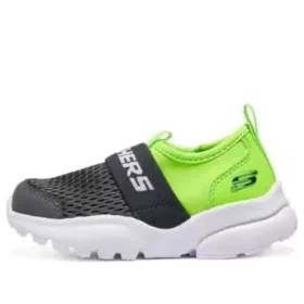 Slipper-Sportschuhe „Schwarz Grau Grün“