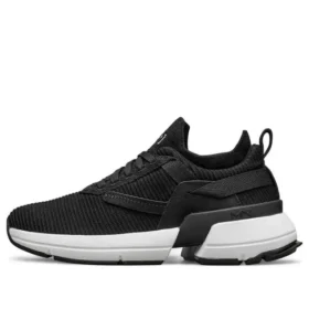 Split Schuhe für den Laufsport Schwarz/Weiss