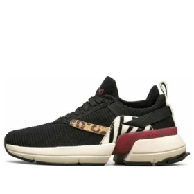 Split Schuhe für den Laufsport Schwarz/Weiss/Rot