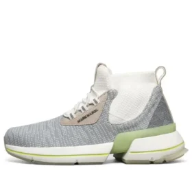 Split Schuhe für den Laufsport Weiss/Grau/Grün