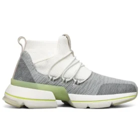 Split Schuhe für den Laufsport Weiss/Grau/Grün