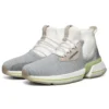 Split Schuhe für den Laufsport Weiss/Grau/Grün
