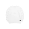 Sport-Crew-Sweater mit Buchstaben „White Pink“