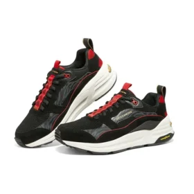 Sport-Freizeitschuhe „Black Grey Red“