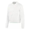 Sport-Jacke mit durchgehendem Reissverschluss „Weiss“