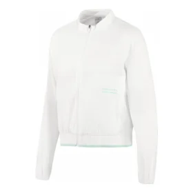 Sport-Jacke mit durchgehendem Reissverschluss „Weiss“