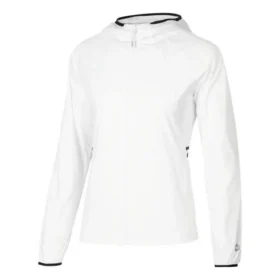 Sport-Jacke mit durchgehendem Reissverschluss „Weiss Schwarz“