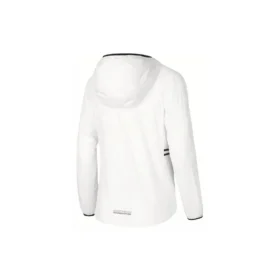 Sport-Jacke mit durchgehendem Reissverschluss „Weiss Schwarz“