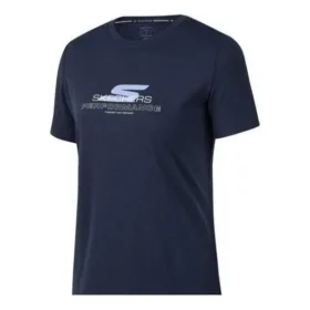 Sport-Kurzarm-T-Shirt «Navy»