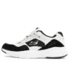 Sport-Low-Tops Sportschuhe Schwarz Weiss