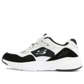 Sport-Low-Tops Sportschuhe Schwarz Weiss