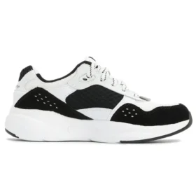 Sport-Low-Tops Sportschuhe Schwarz Weiss