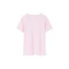 Sport-Shirt mit Rundhalsausschnitt, kurzärmelig, rosa