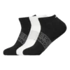 Sport-Socken 3er-Pack «Black White»