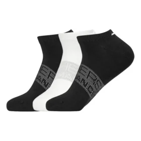 Sport-Socken 3er-Pack «Black White»