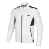 Sportjacke mit aufgedrucktem Schriftzug „White Black“