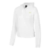 Sportjacke mit Kapuze und Reissverschluss aus Strick mit Logo-Print der Sports Series „White“