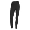 Sportliche gestrickte Fitness-Leggings «Schwarz Rosa»